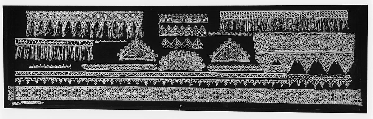 Piece, Bobbin lace, Italian