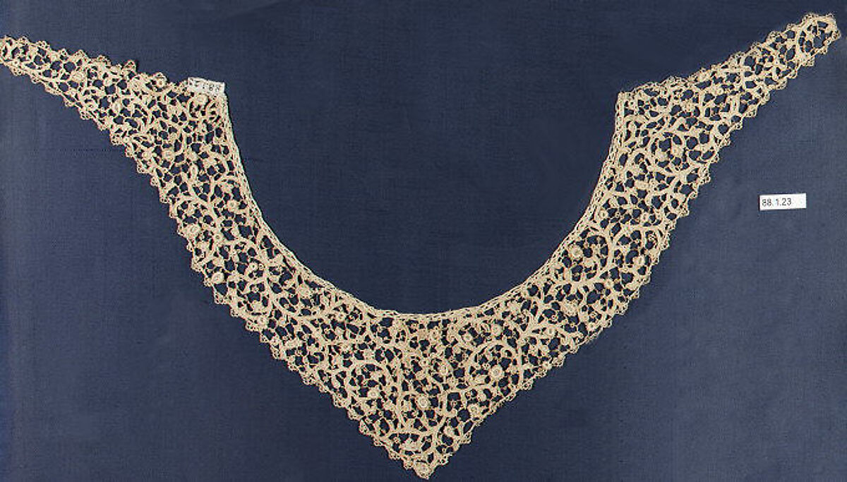 Collar, Needle lace, Italian