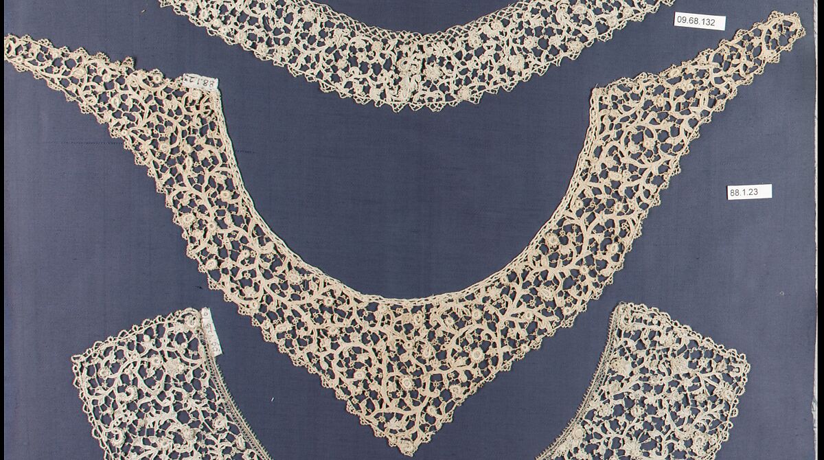 Collar, Needle lace, Italian