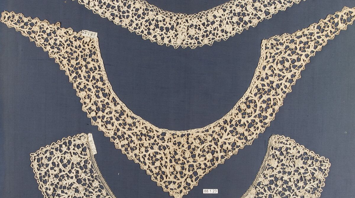 Collar, Needle lace, Italian