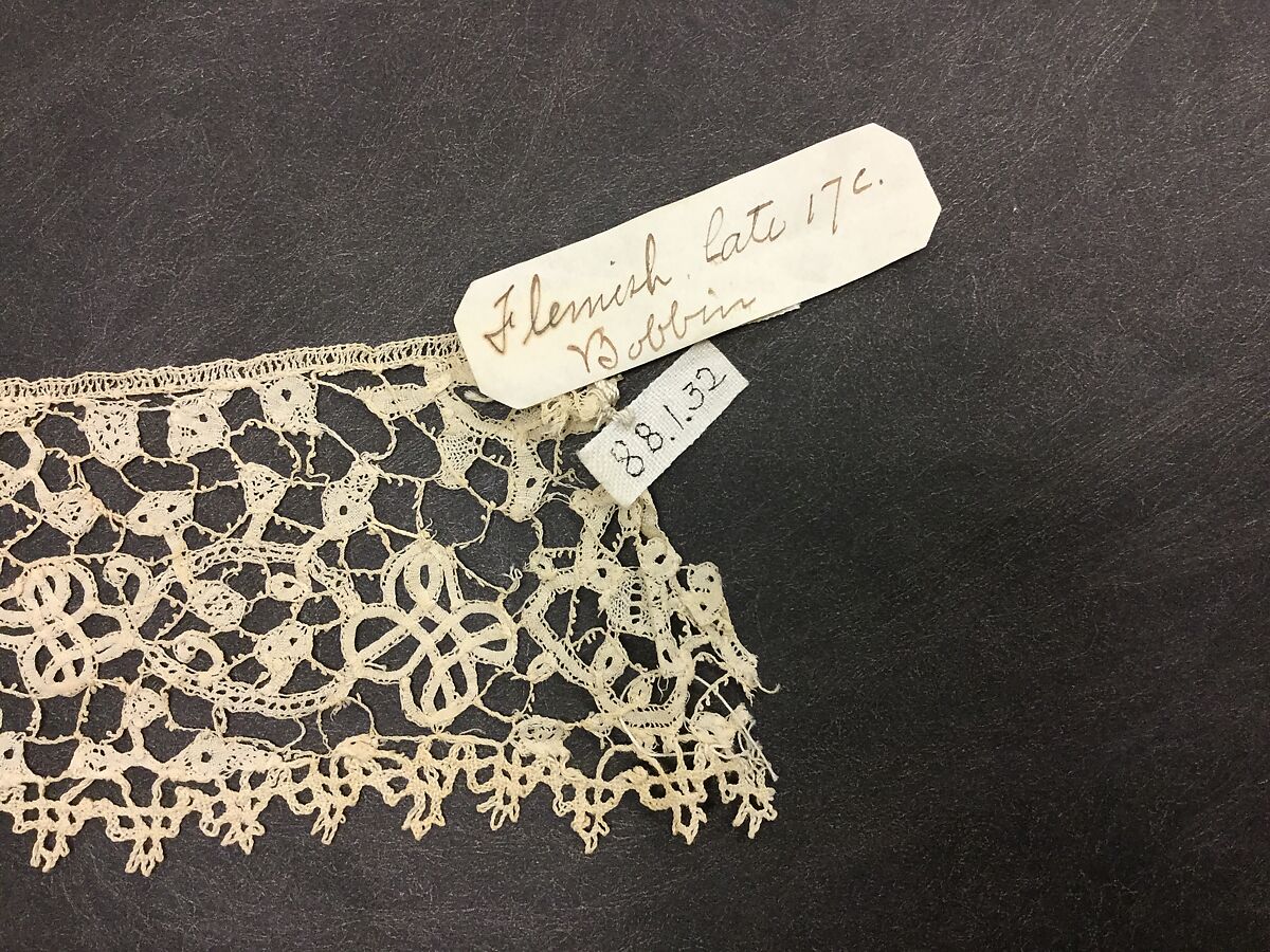 Fragment, Bobbin lace, Flemish