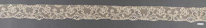 Fragment, Bobbin lace, Flemish, Mechlin 