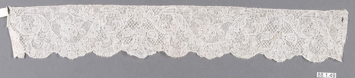 Piece, Bobbin lace, Flemish 