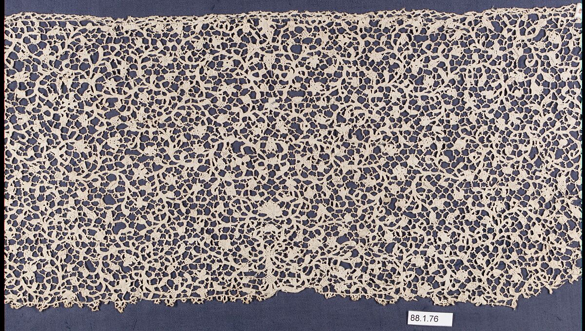 Fragment of lace, Italian