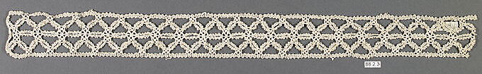 Fragment, Bobbin lace, Italian 