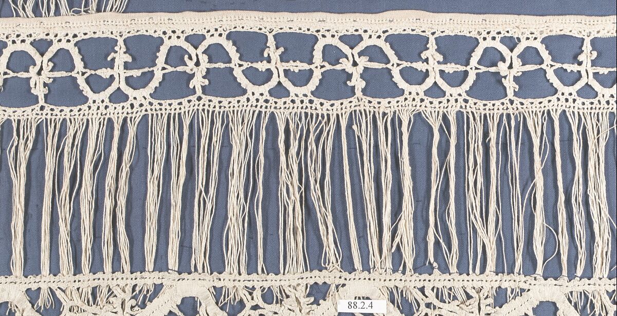 Fragment, Bobbin lace, Italian