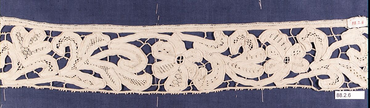 Fragment, Bobbin lace, Italian
