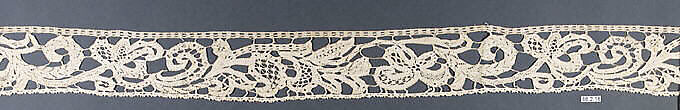 Piece, Bobbin lace, Northern Italian 