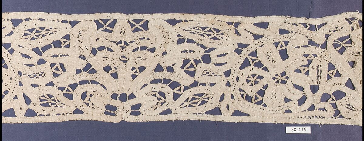 Strip, Bobbin lace, Northern Italian