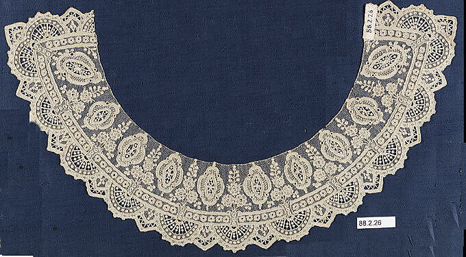 Collar lace, French 