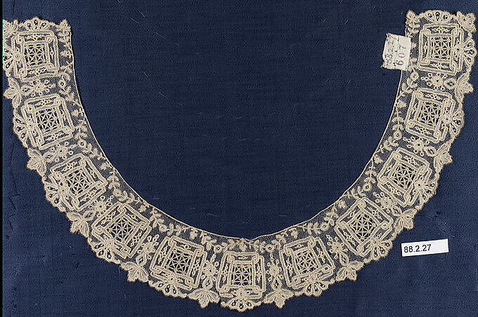 Collar, Bobbin lace, Belgian 