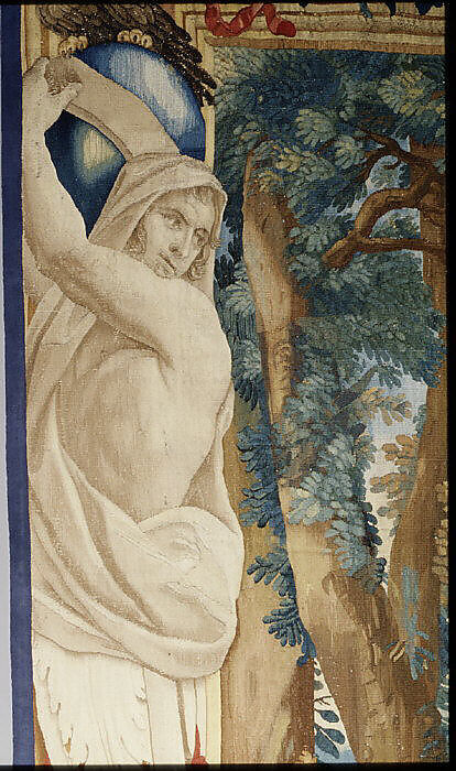 Erminia and the Shepherd (from a set of Scenes from Gerusalemme Liberata), Designed by Domenico Paradisi (Italian, active 1689–1721), Wool, silk (16-18 warps per inch, 7 per cm.), Italian, Rome