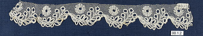 Edging, Bobbin lace, British, Buckinghamshire 