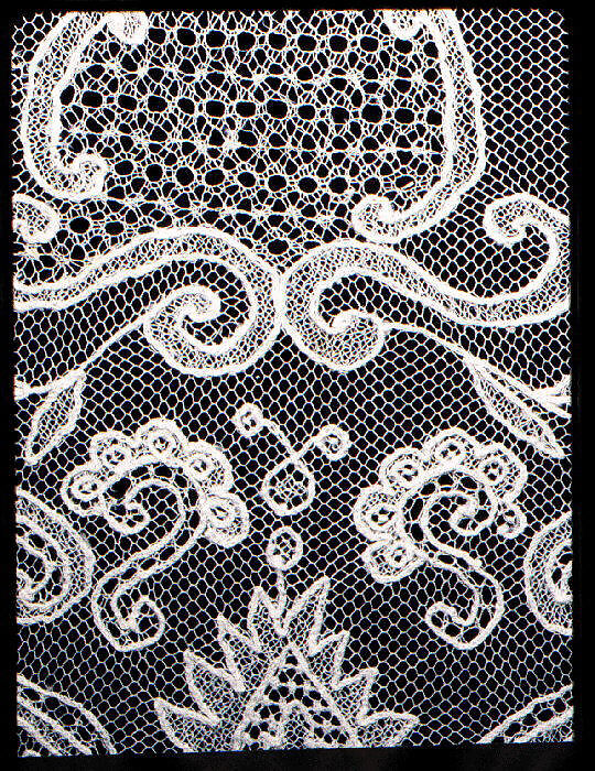 Scarf, Machine net, Irish, Limerick