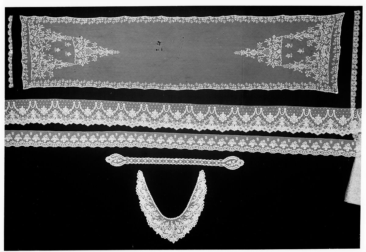 Lappet, Bobbin lace, French