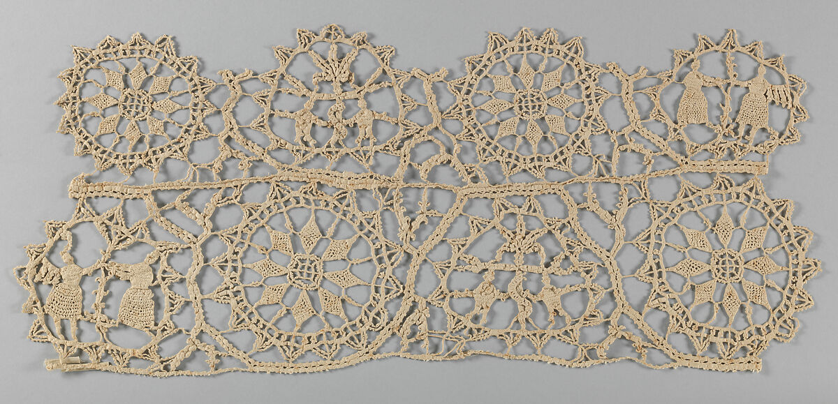 Border, Bobbin lace, Spanish 