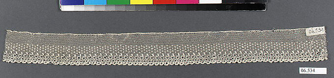 Strip, Bobbin lace, British, Buckinghamshire 