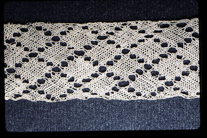 Insertion, Bobbin lace, Scottish, Hamilton 