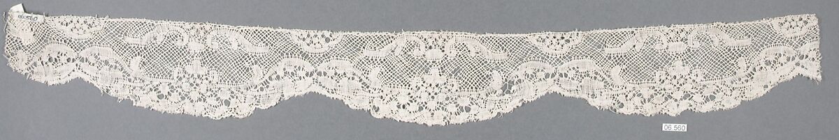 Strip, Bobbin lace, Flemish, Antwerp 