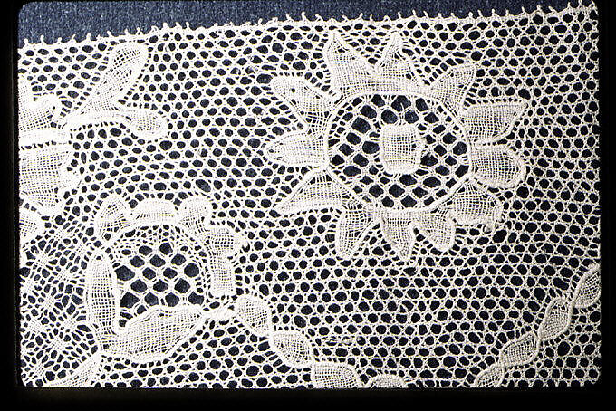 Border, Bobbin lace, Potten kant, Point de Paris, Flemish