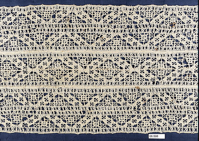 Insertion, Needle lace, Greek 