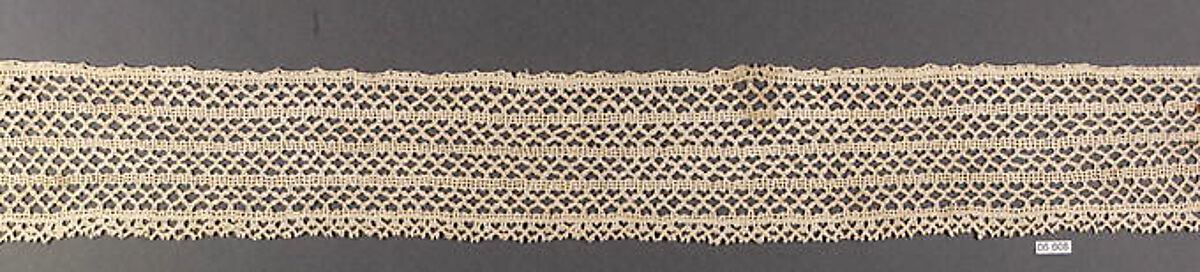 Fragment, Bobbin lace, Greek 
