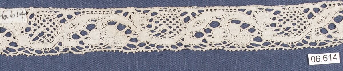 Fragment, Bobbin lace, Italian