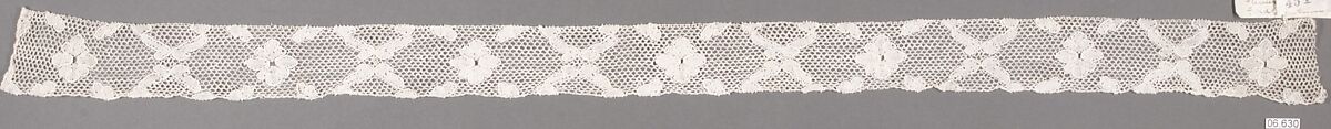 Fragment, Bobbin lace, Flemish 