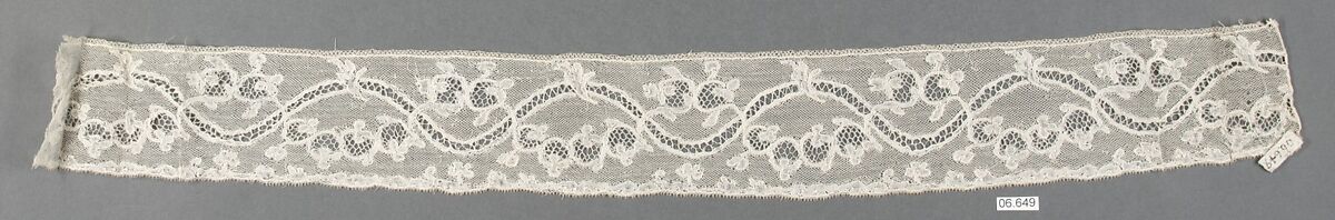 Strip, Bobbin lace, Flemish, Mechlin