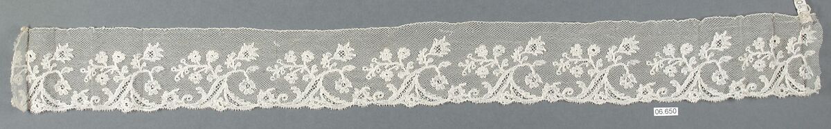 Strip, Bobbin lace, Flemish, Mechlin