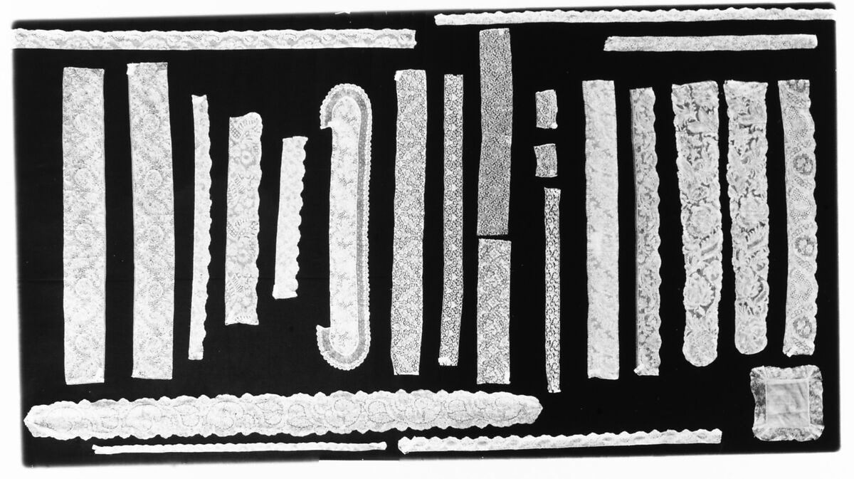 Fragment, Bobbin lace, French or Flemish