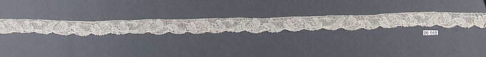 Fragment, Bobbin lace, French or Flemish