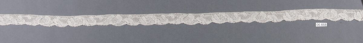 Fragment, Bobbin lace, French or Flemish 