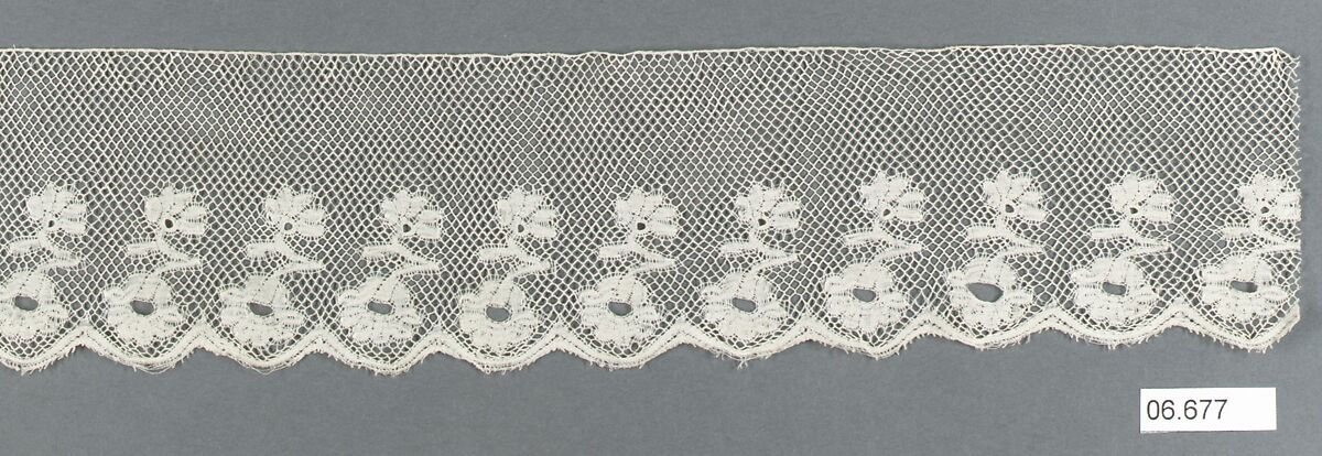 Piece, Bobbin lace, French