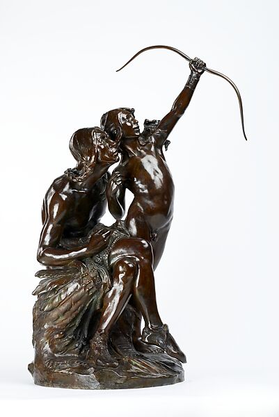 The Sun Vow, Hermon Atkins MacNeil (American, Everett, Massachusetts 1866–1947 Queens, New York), Bronze, American 