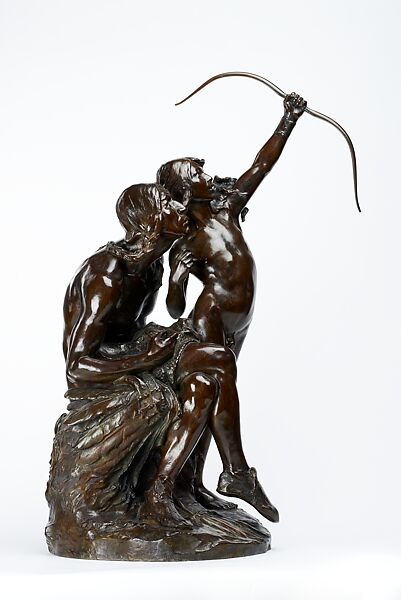 The Sun Vow, Hermon Atkins MacNeil (American, Everett, Massachusetts 1866–1947 Queens, New York), Bronze, American