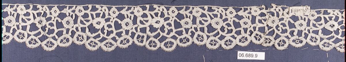 Fragment, Bobbin lace, Irish