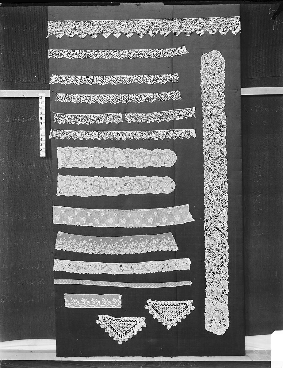 Fragment, Bobbin lace, British 