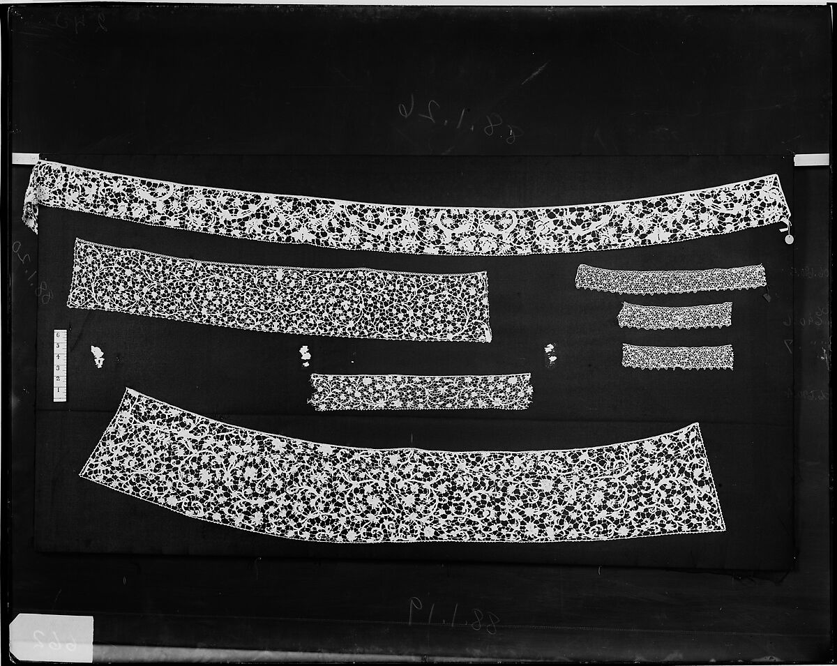 Fragment, Needle lace, Italian or French