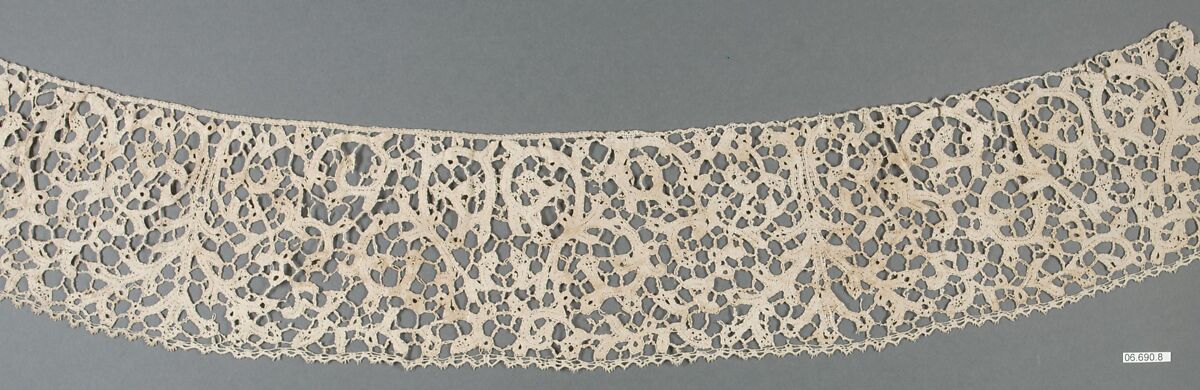 Fragment, Bobbin lace, Italian