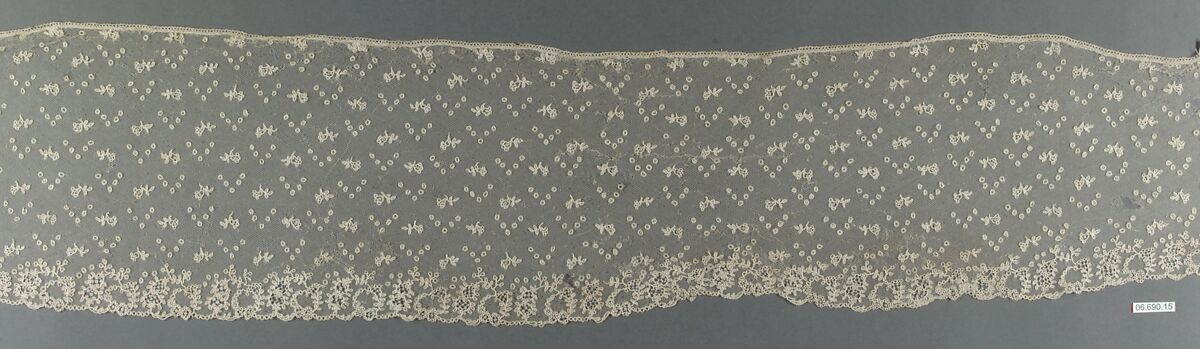 Fragment, Bobbin lace, French