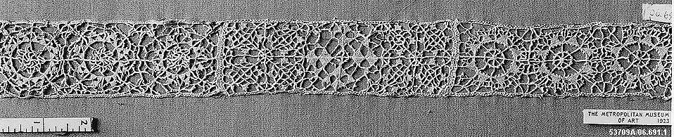 Fragments (3), Needle lace, Italian