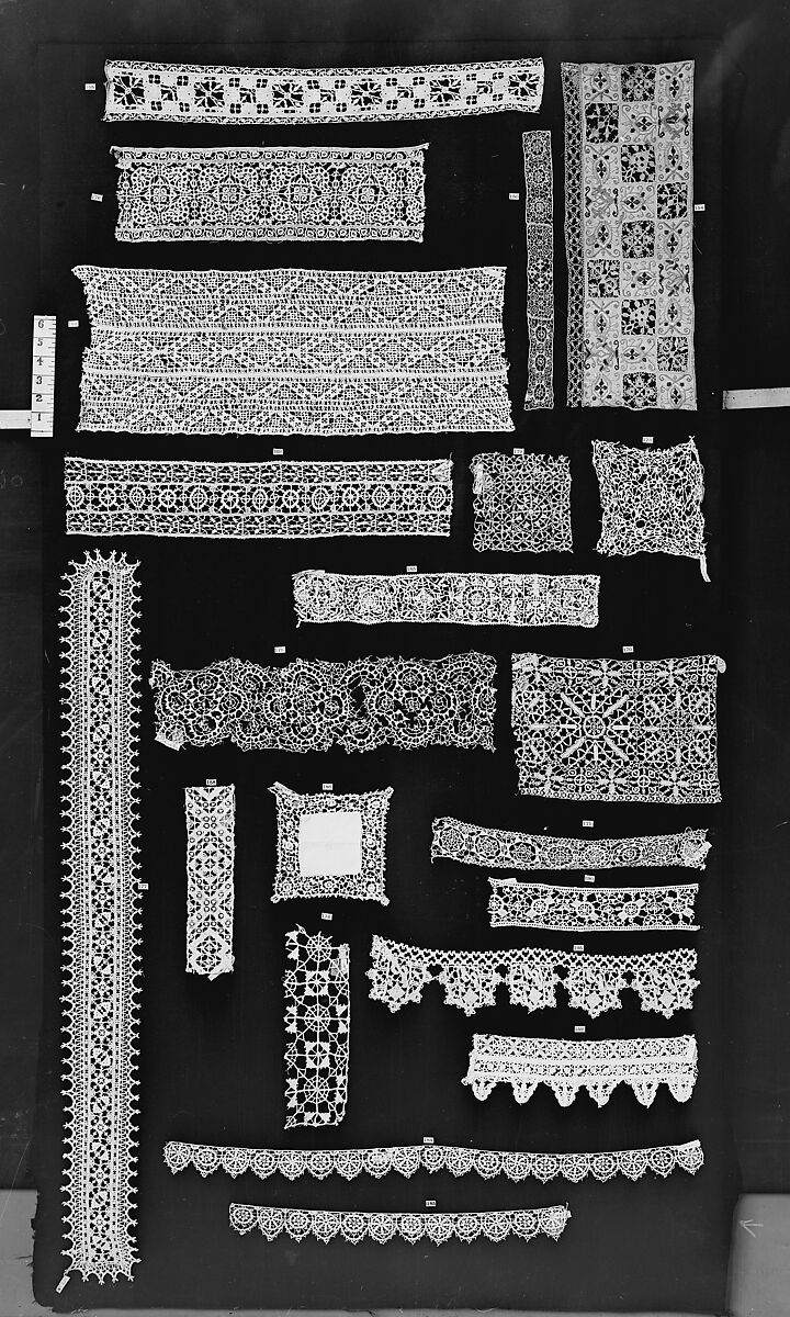 Strip, Needle lace, possibly French 