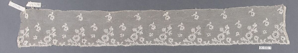 Piece, Bobbin lace, Flemish, Mechlin