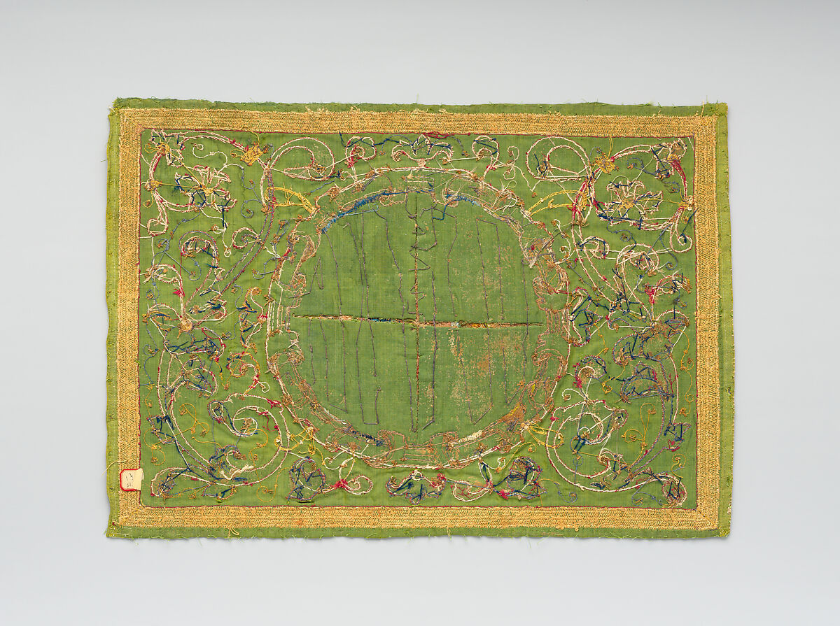 Apparel, Silk and metal thread, Italian