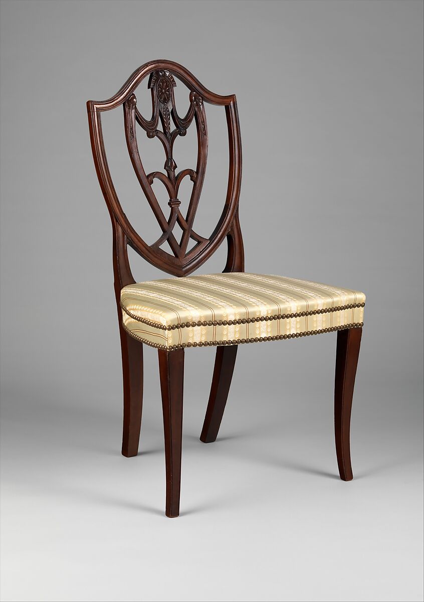 Side chair, John Townsend (1732–1809), mahogany, American 