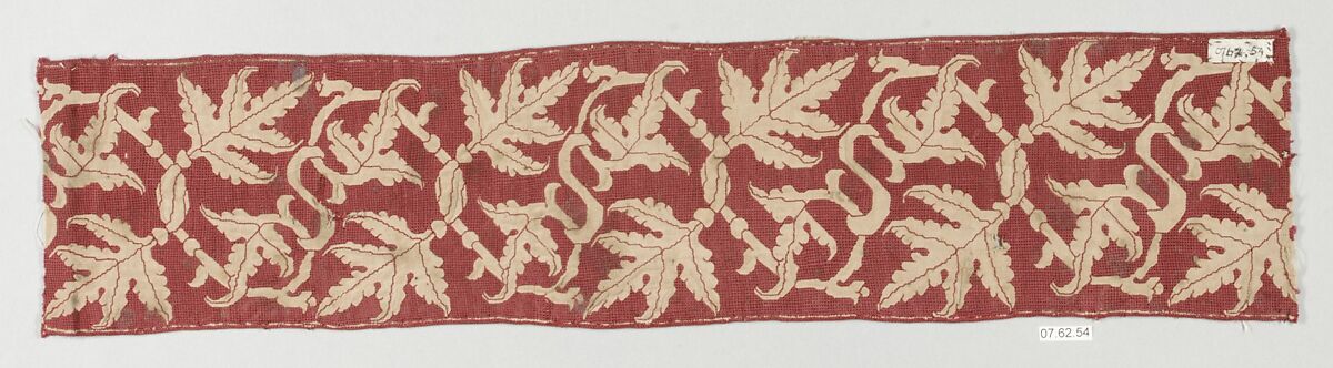 Band, Drawnwork, Italian or Greek