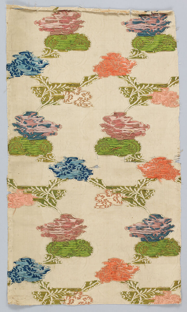 Piece, Silk, possibly British