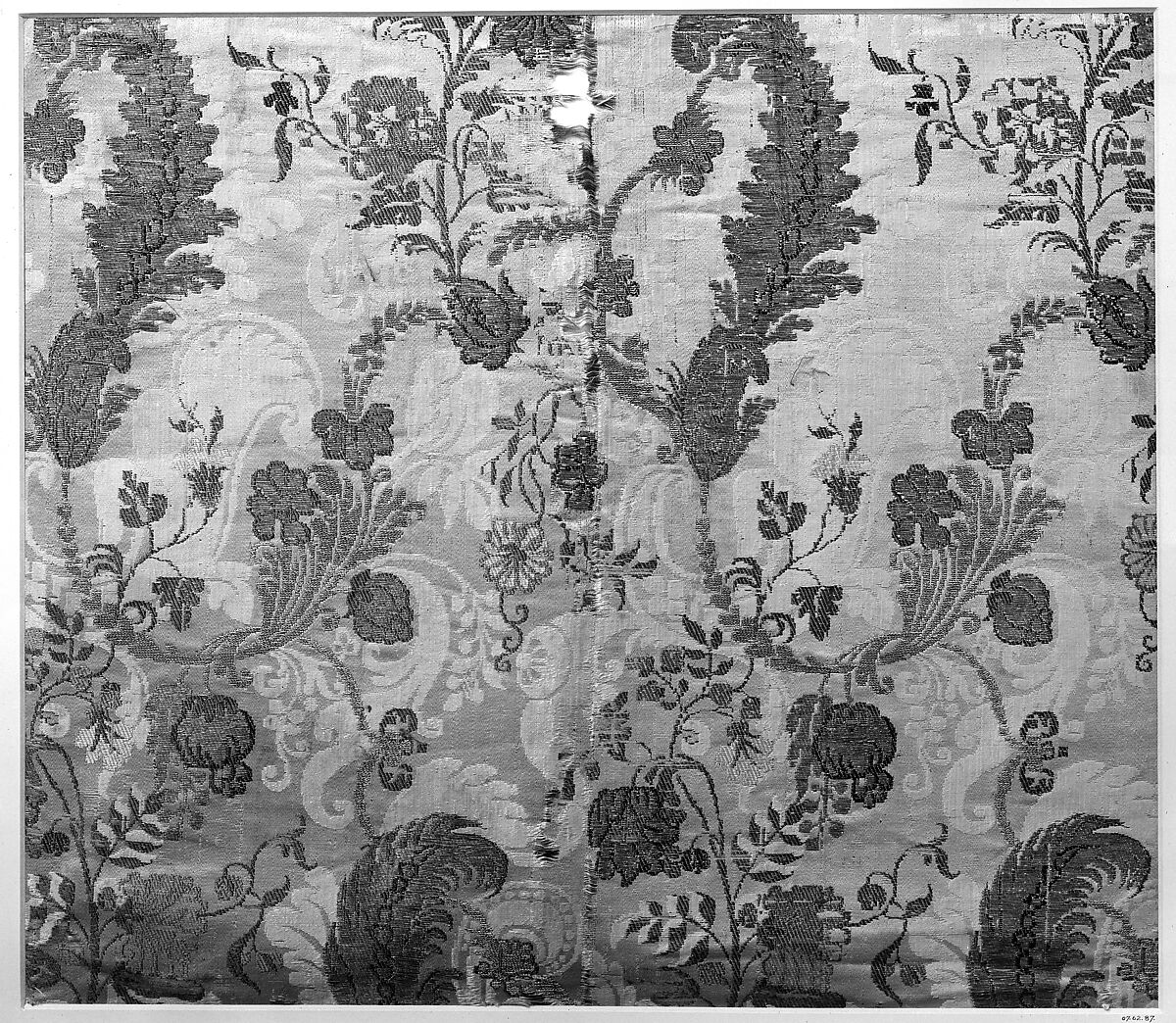 Piece, Silk and metal thread, Spanish