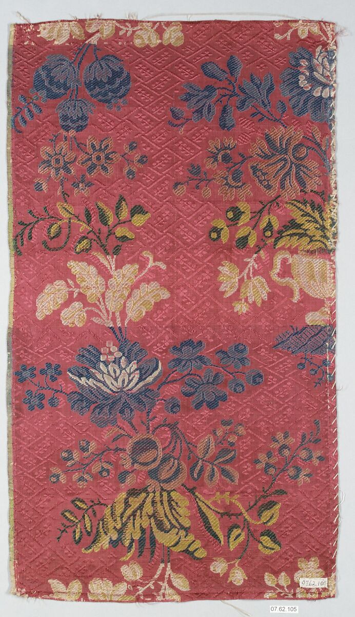 Piece, Silk, possibly Portuguese 